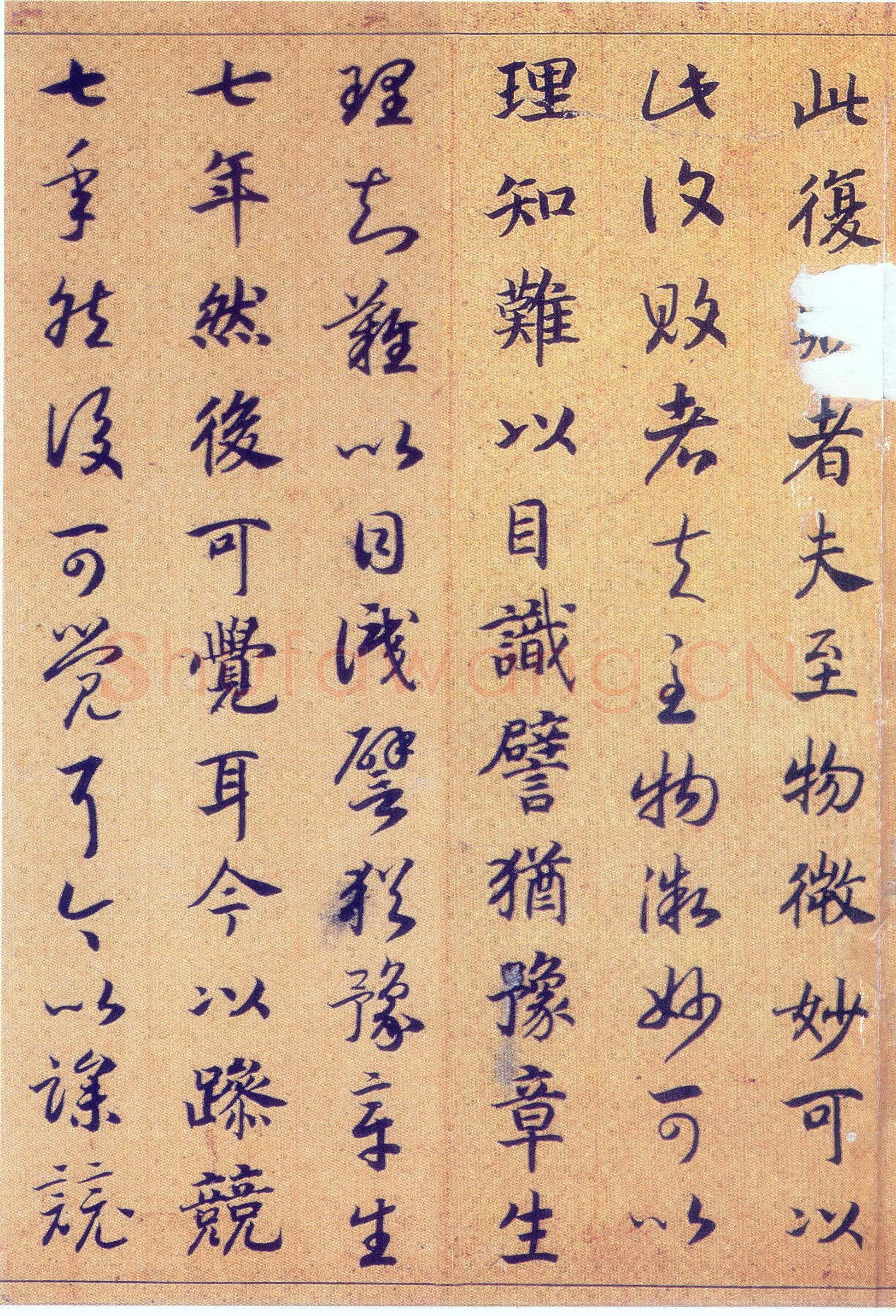 赵构《真草书养生论卷》纸本 23.5×602.8cm 上海博物馆藏