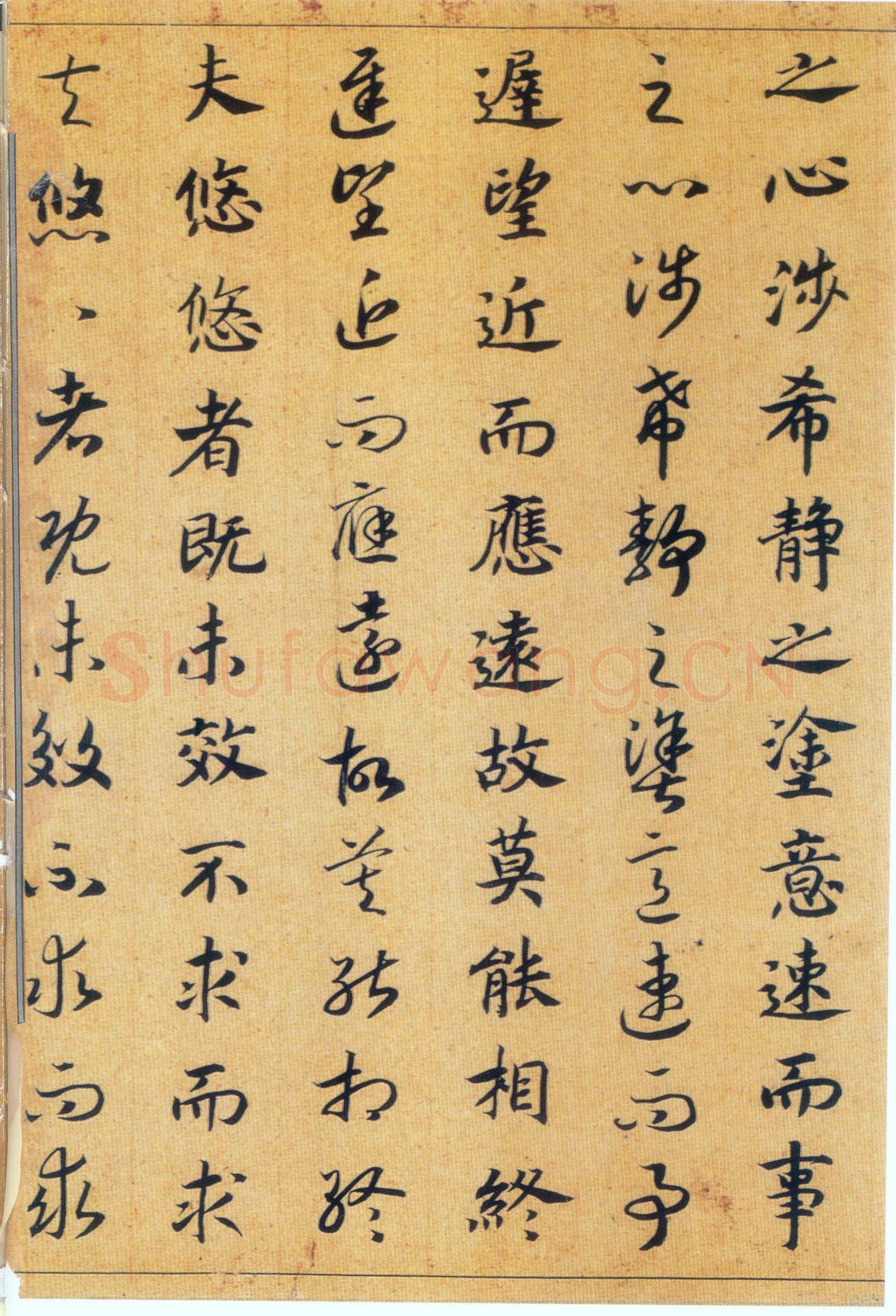赵构《真草书养生论卷》纸本 23.5×602.8cm 上海博物馆藏