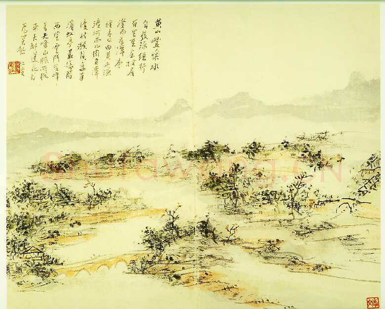 黄宾虹黄山卧游册