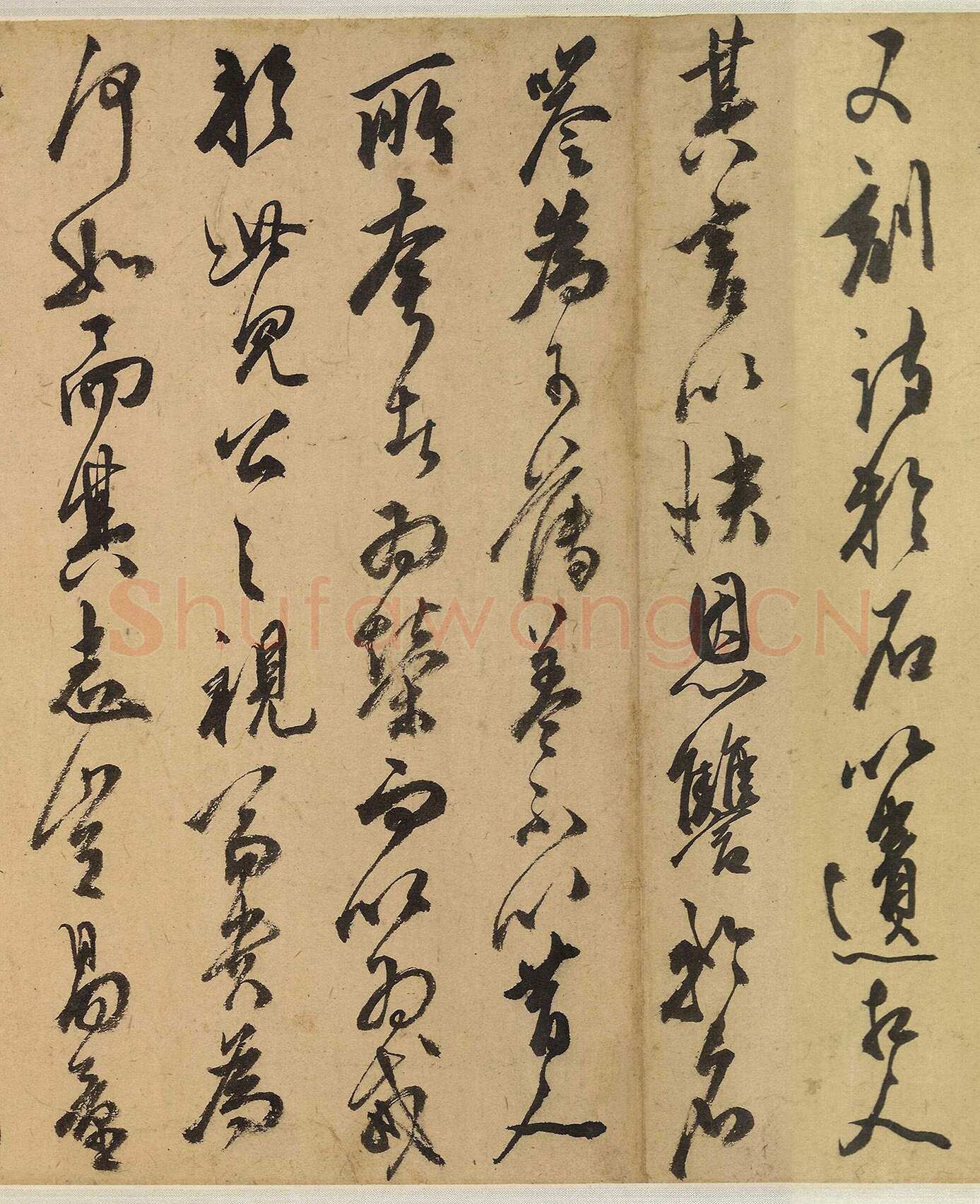 陈淳《昼锦堂记》纸本 草书 纵29.5，全卷 939.50cm 1544年 英国大英博物馆藏