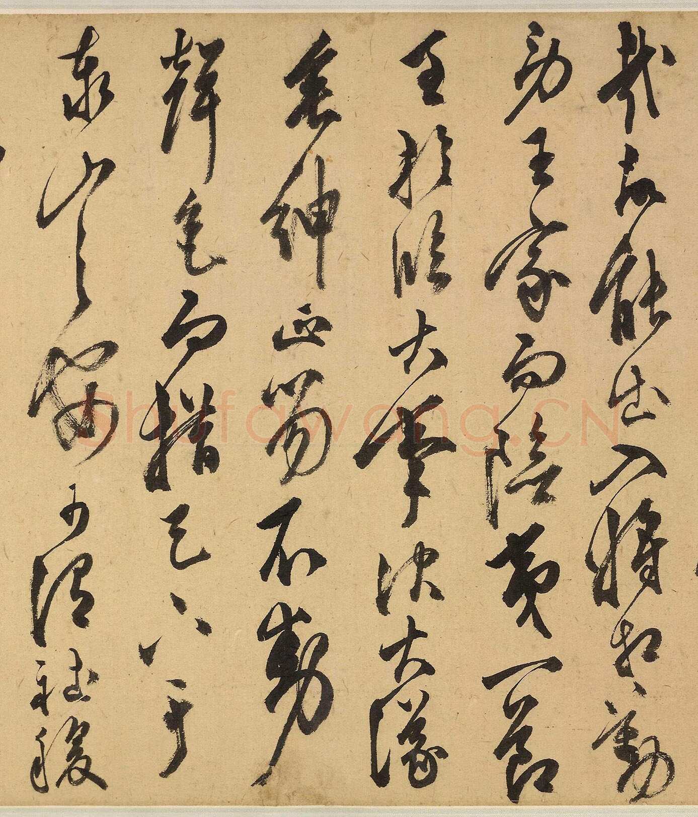 陈淳《昼锦堂记》纸本 草书 纵29.5，全卷 939.50cm 1544年 英国大英博物馆藏