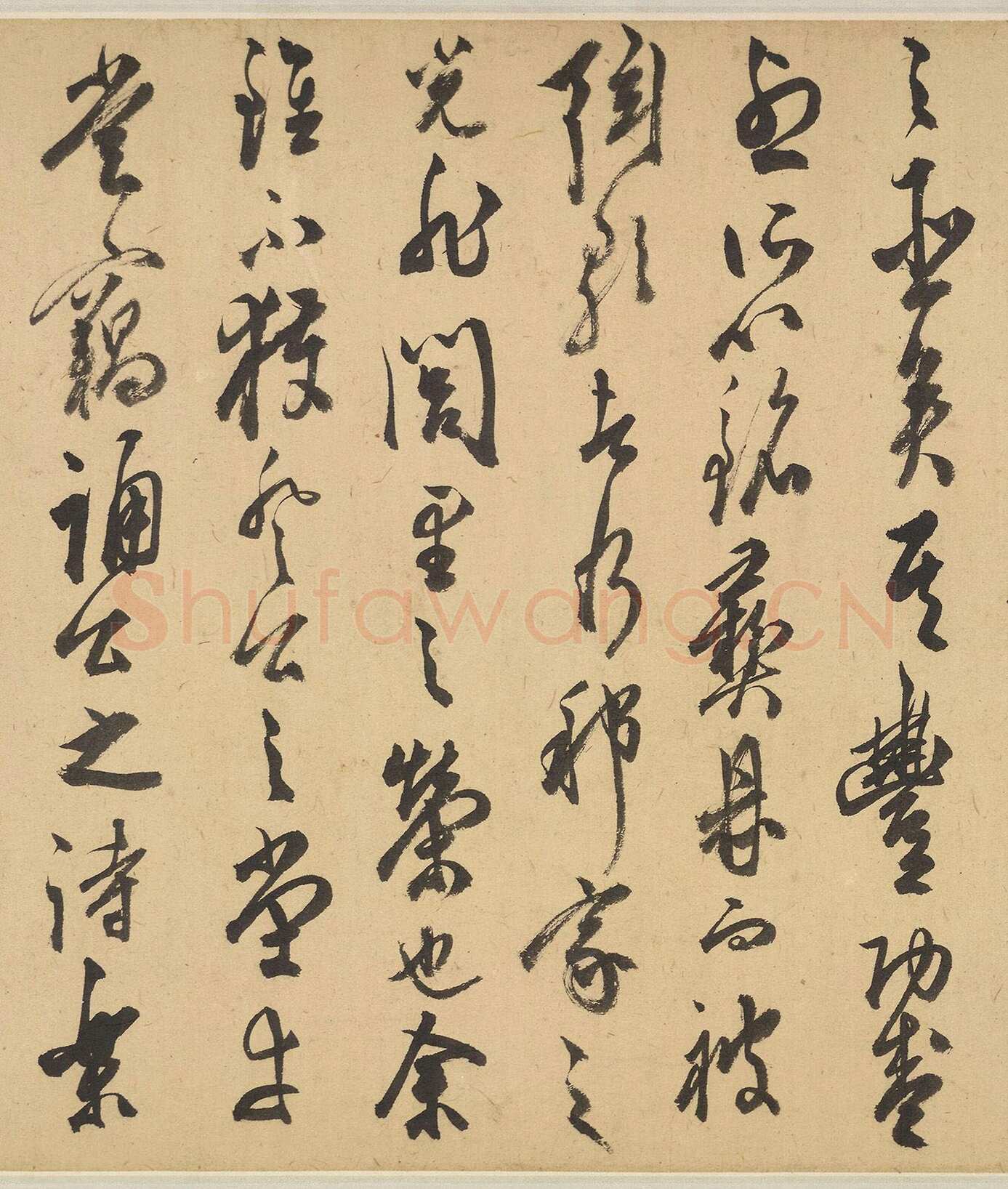 陈淳《昼锦堂记》纸本 草书 纵29.5，全卷 939.50cm 1544年 英国大英博物馆藏