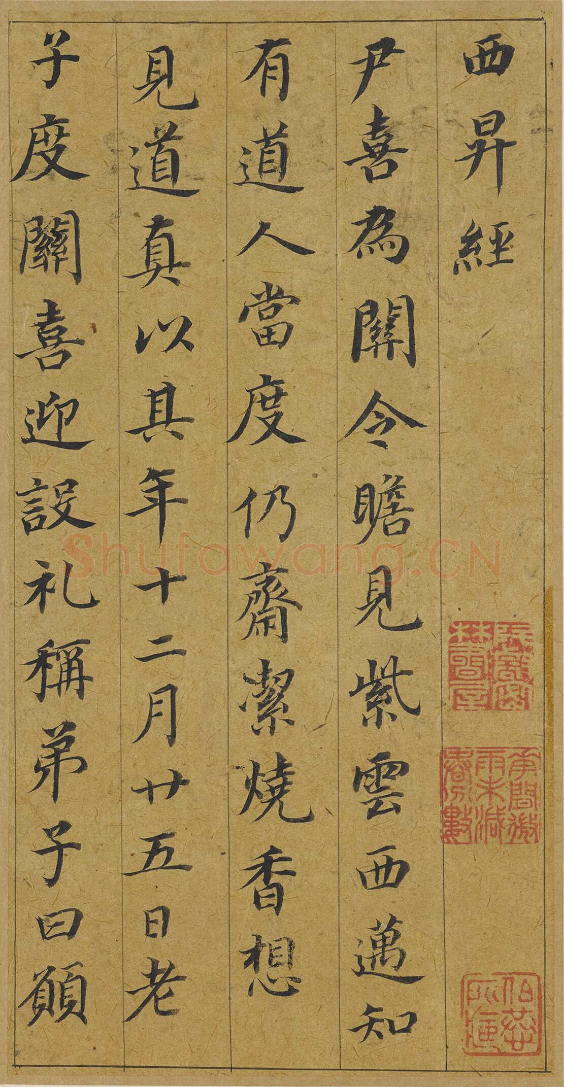 董其昌(册页)《小楷五经一论册》纸本楷书 18.3×9.5cm 万历四十六年(1618)万历四十八年(1620)上海博物馆藏
