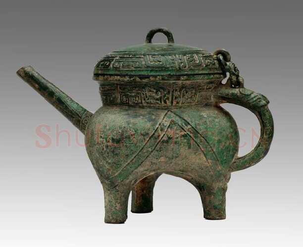 裘卫四器金文作品欣赏,摘自先秦裘卫四器