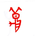 甲骨文字选介甲骨文写法,摘自甲骨文字选介