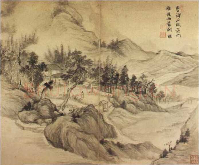 山水一幅