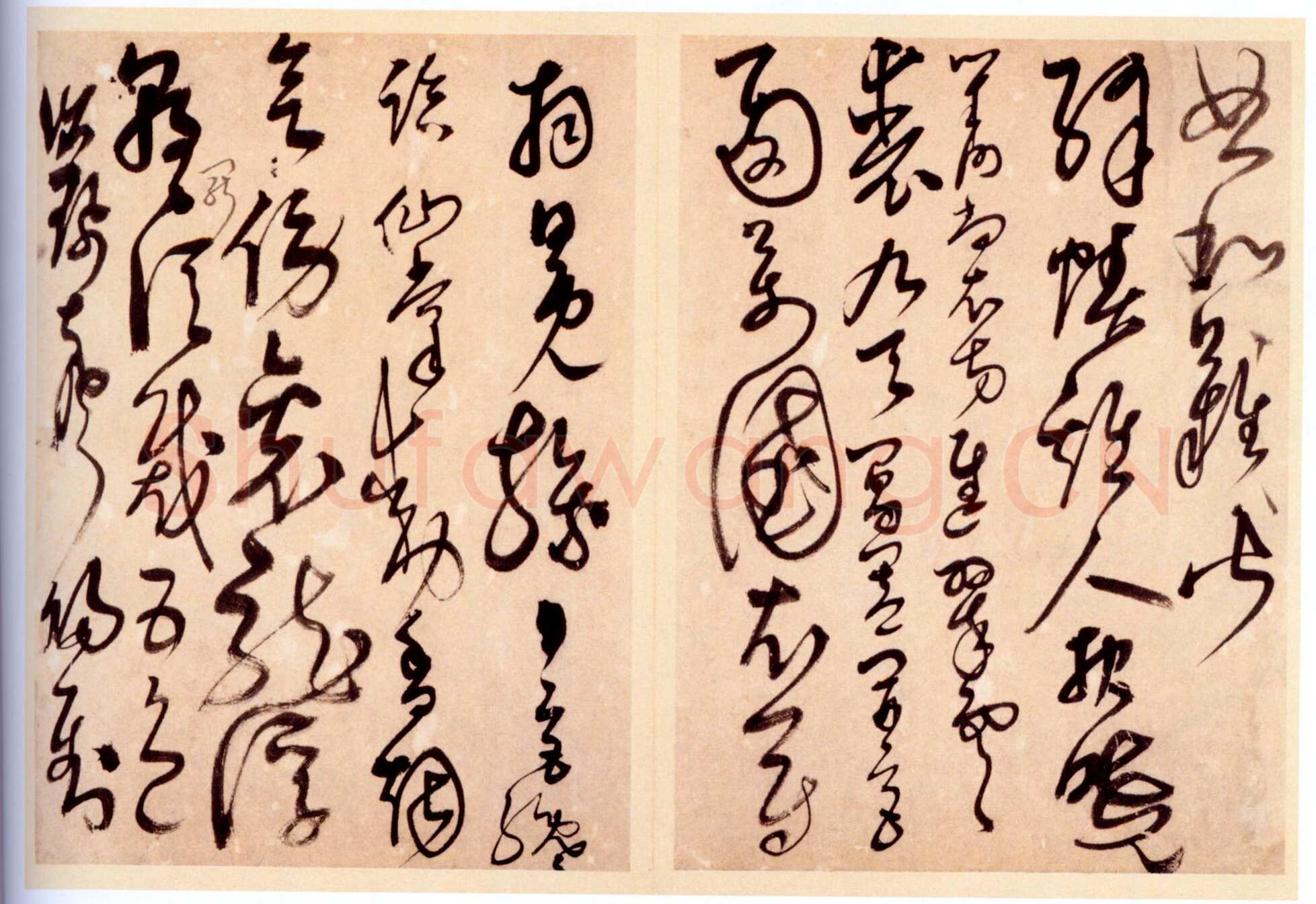 解缙《草书诗帖》册 纸本 十七开半 每开30.7×22.6cm 北京故宫博物院藏