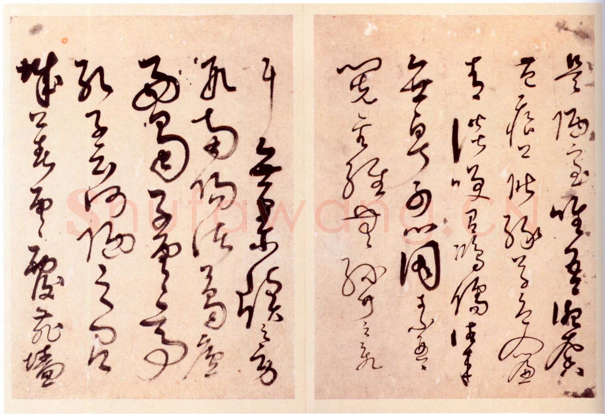 解缙《草书诗帖》册 纸本 十七开半 每开30.7×22.6cm 北京故宫博物院藏