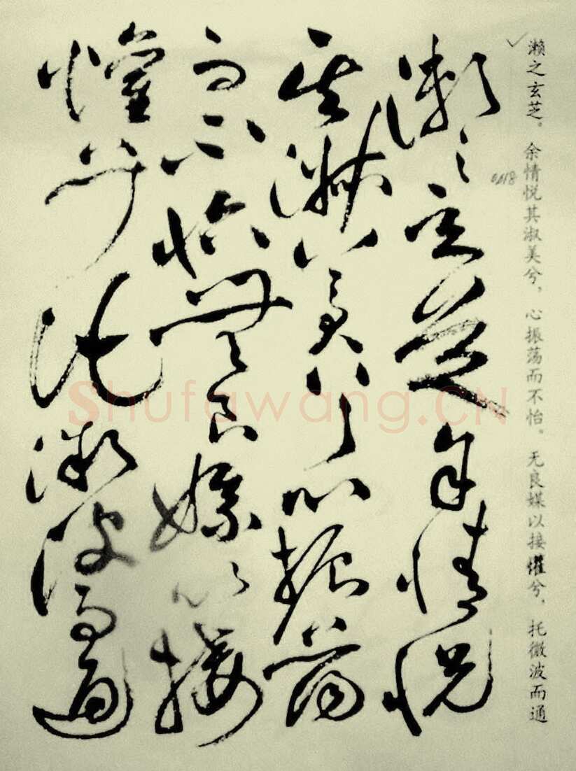 祝允明《草书洛神赋》
