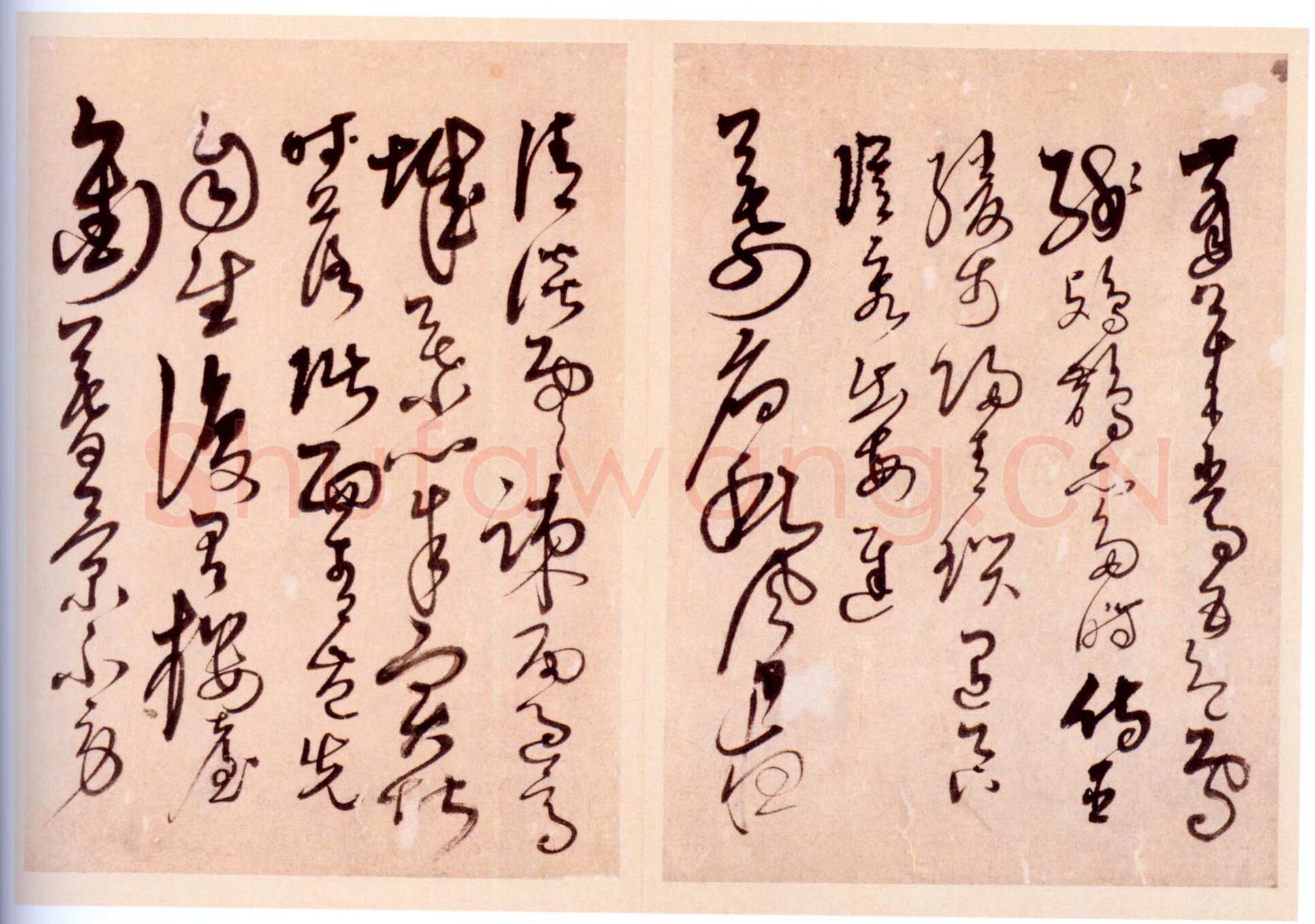 解缙《草书诗帖》册 纸本 十七开半 每开30.7×22.6cm 北京故宫博物院藏
