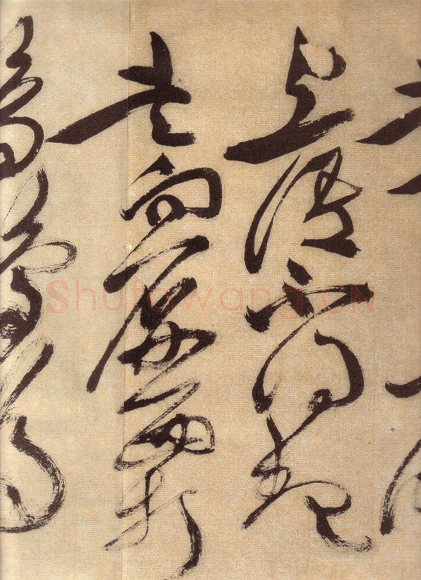 徐渭《草书自作春雨诗卷》纸本 28.4×645.5cm 1567年 上海博物馆藏
