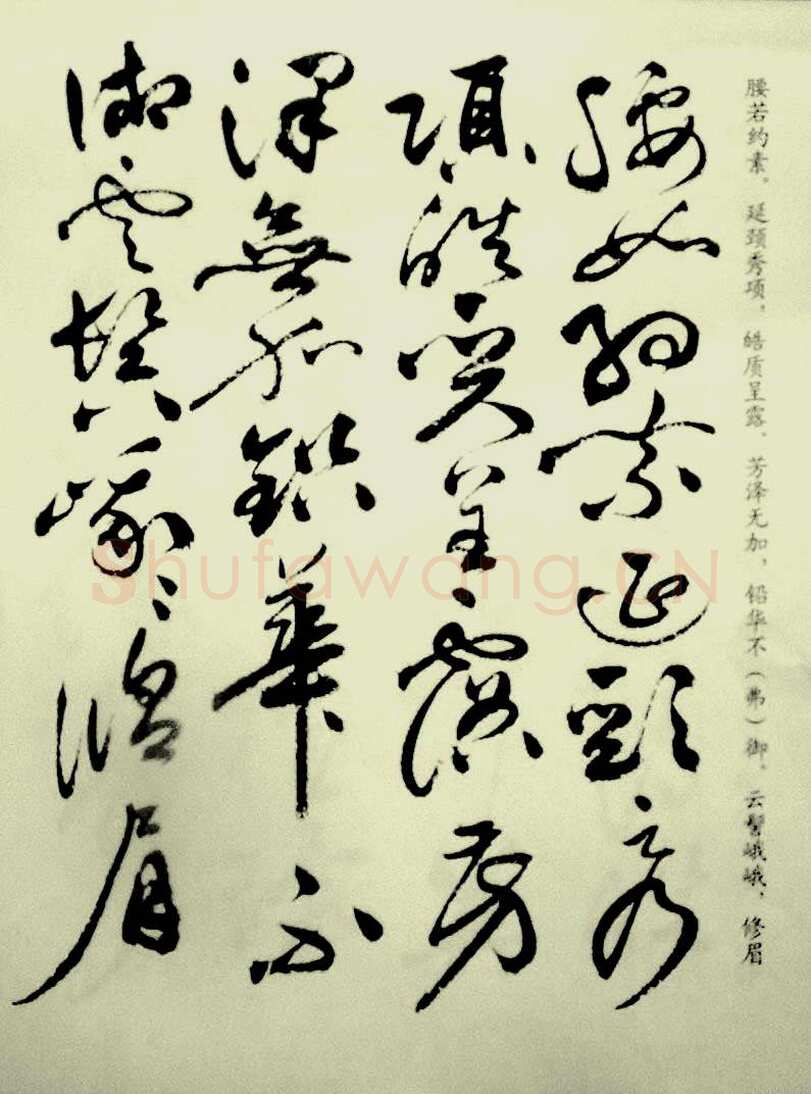 祝允明《草书洛神赋》