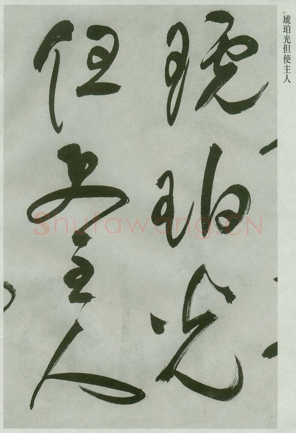 祝允明《草书唐诗二首》