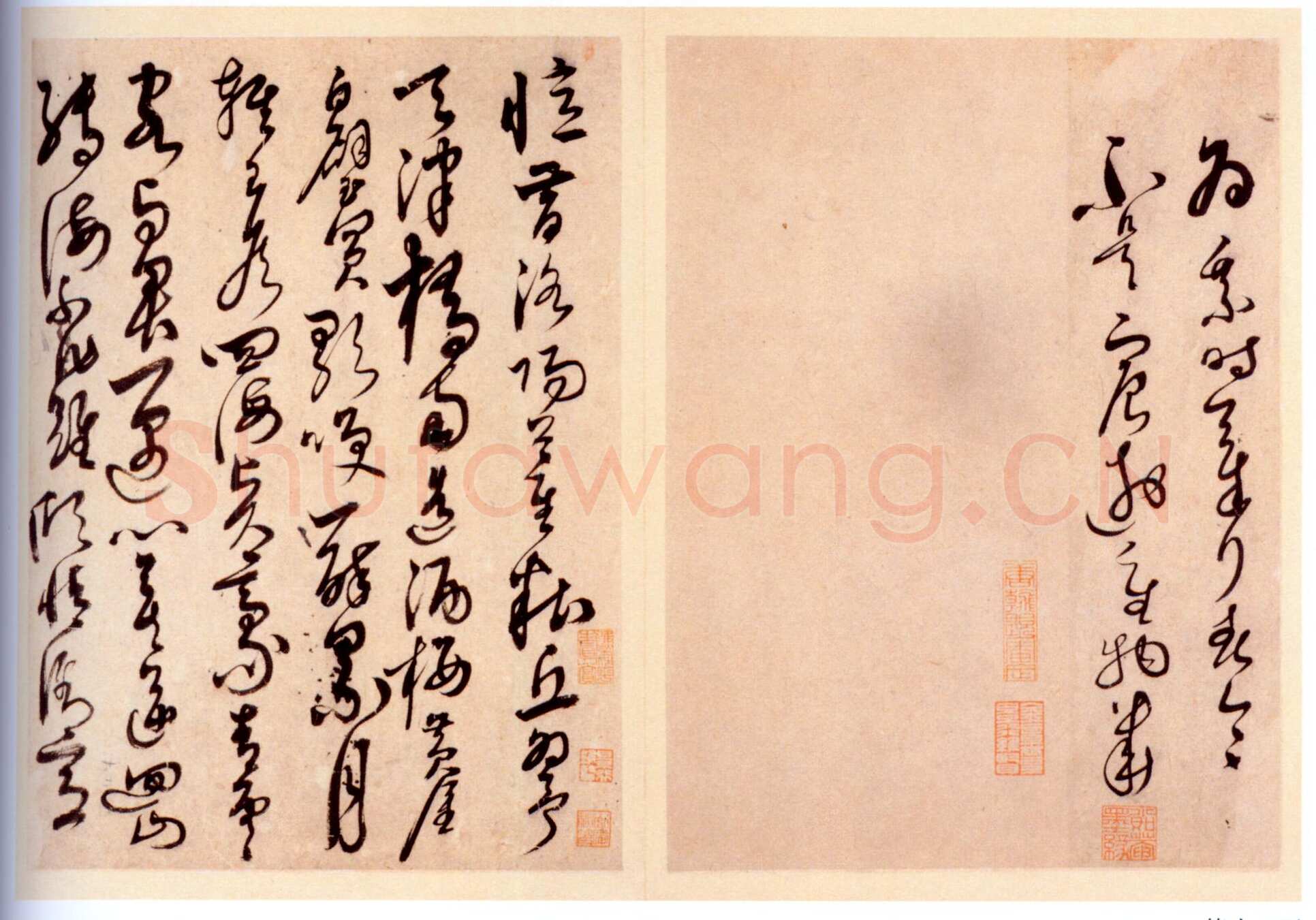 解缙《草书诗帖》册 纸本 十七开半 每开30.7×22.6cm 北京故宫博物院藏