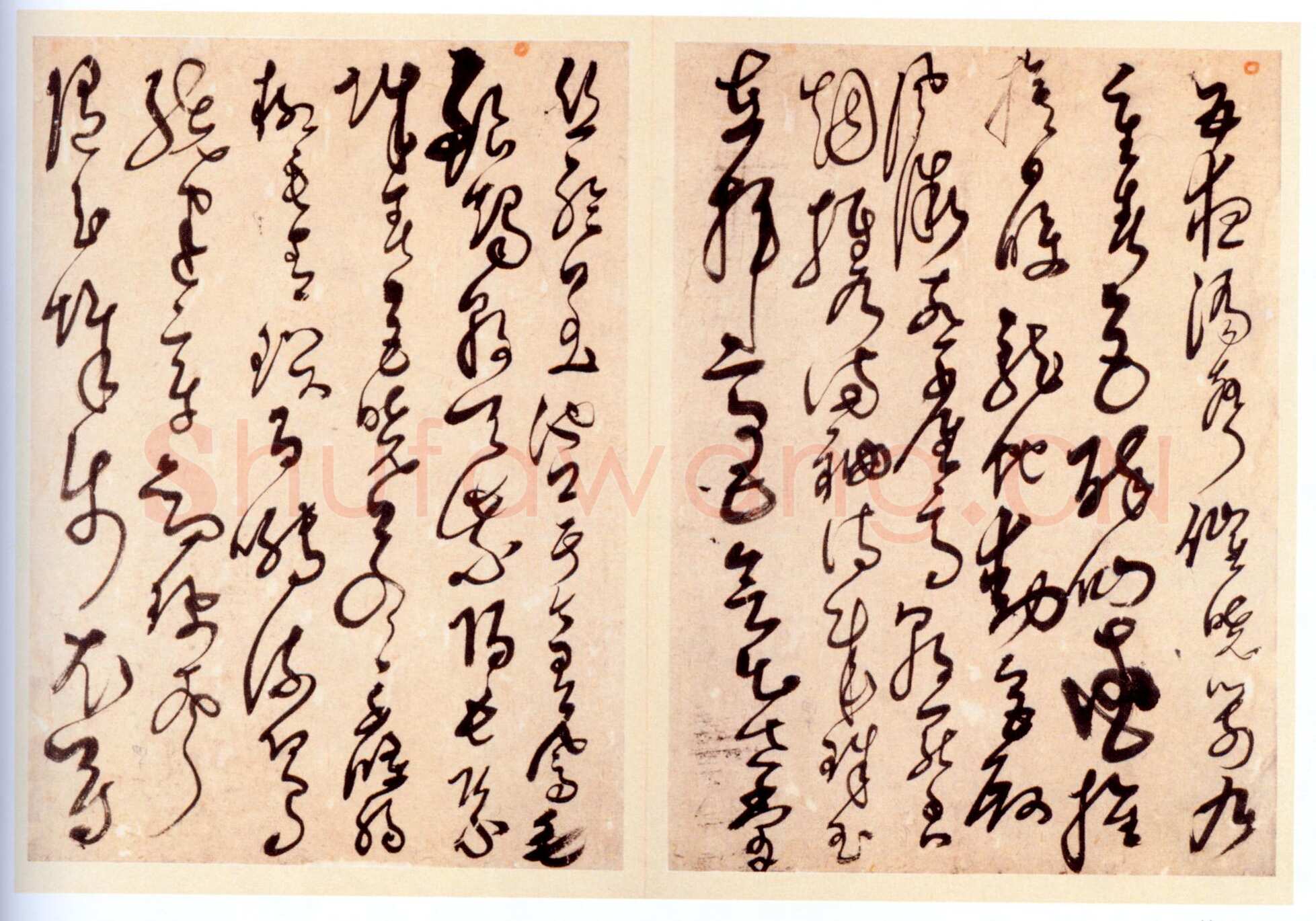 解缙《草书诗帖》册 纸本 十七开半 每开30.7×22.6cm 北京故宫博物院藏