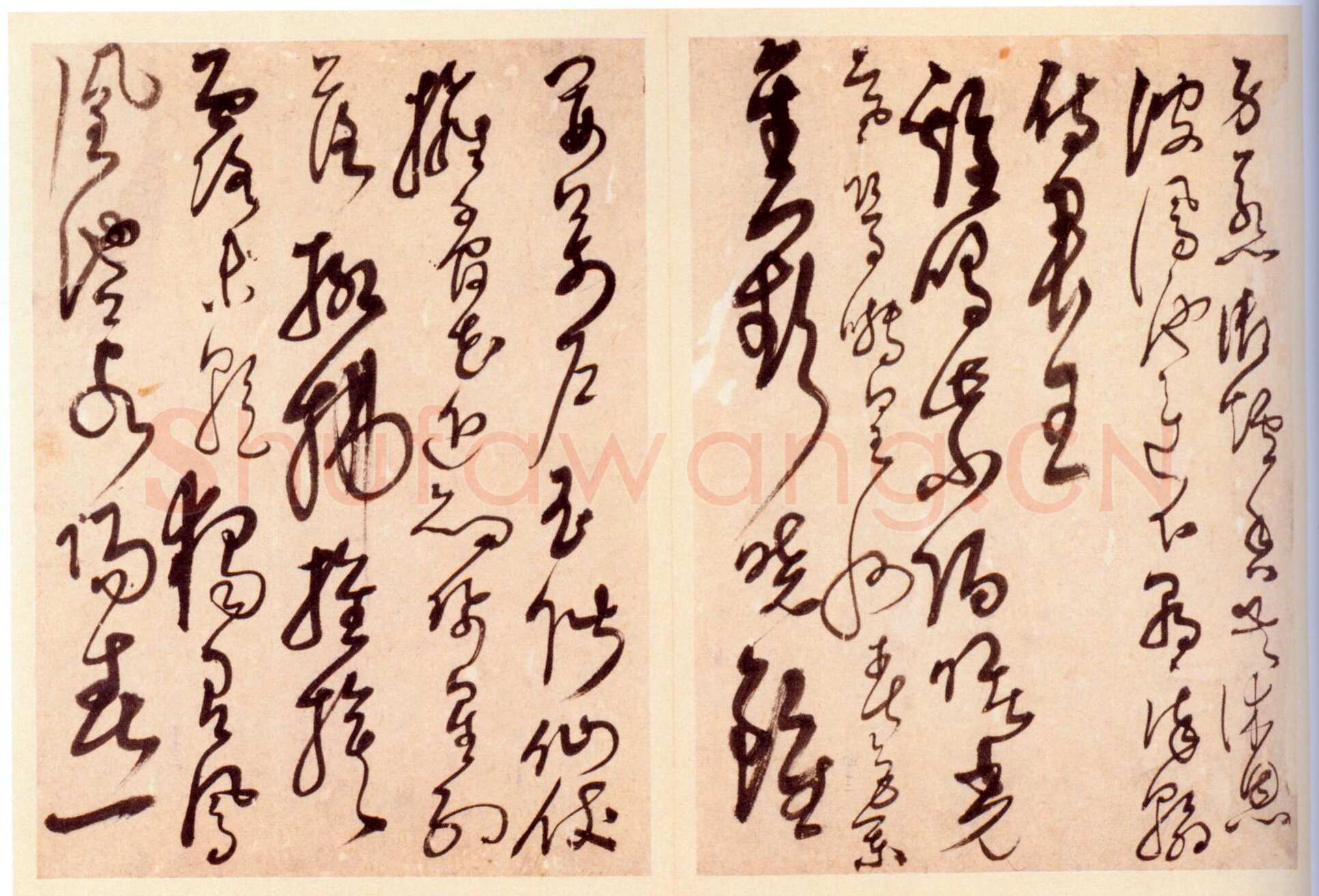 解缙《草书诗帖》册 纸本 十七开半 每开30.7×22.6cm 北京故宫博物院藏