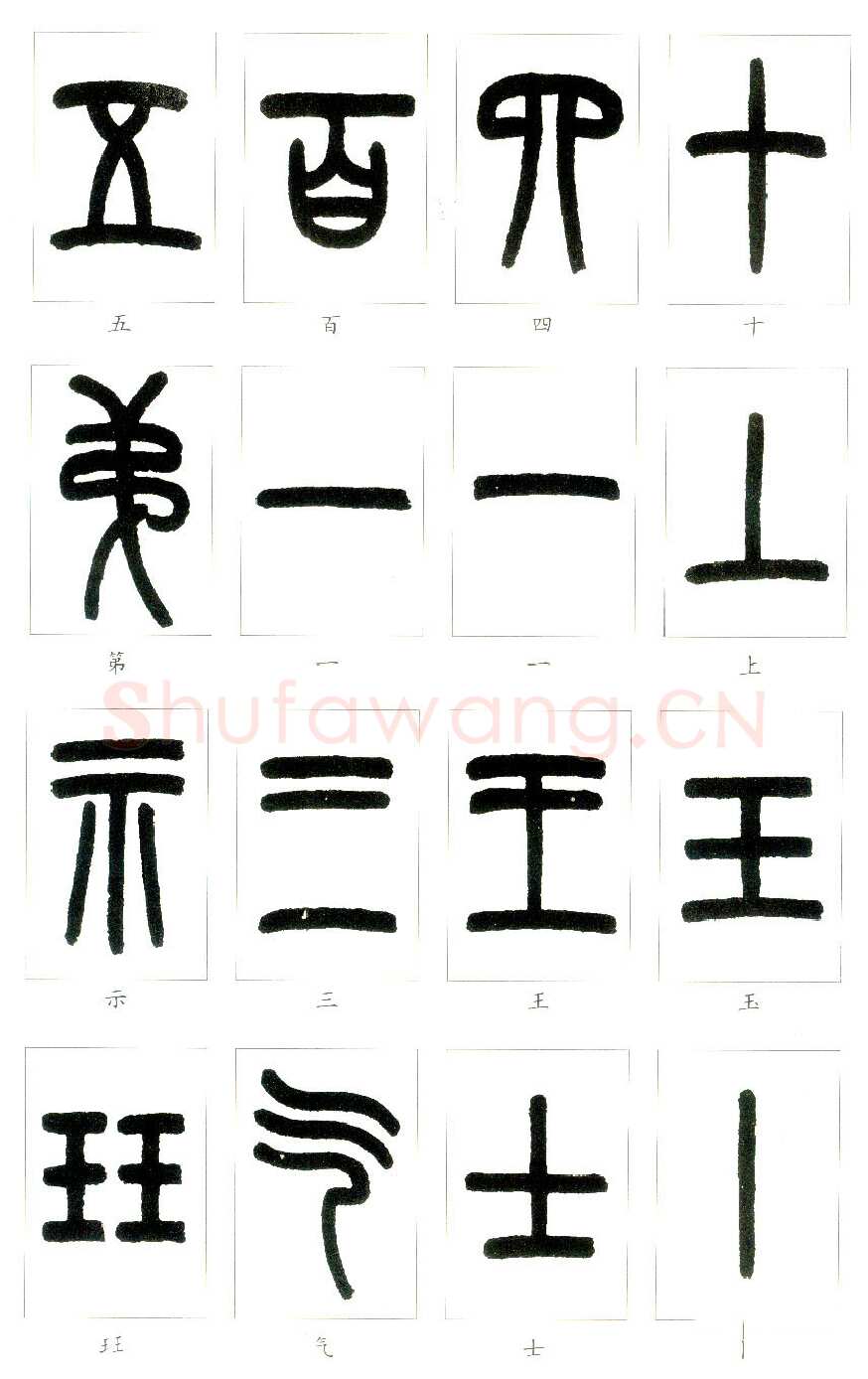 说文部首