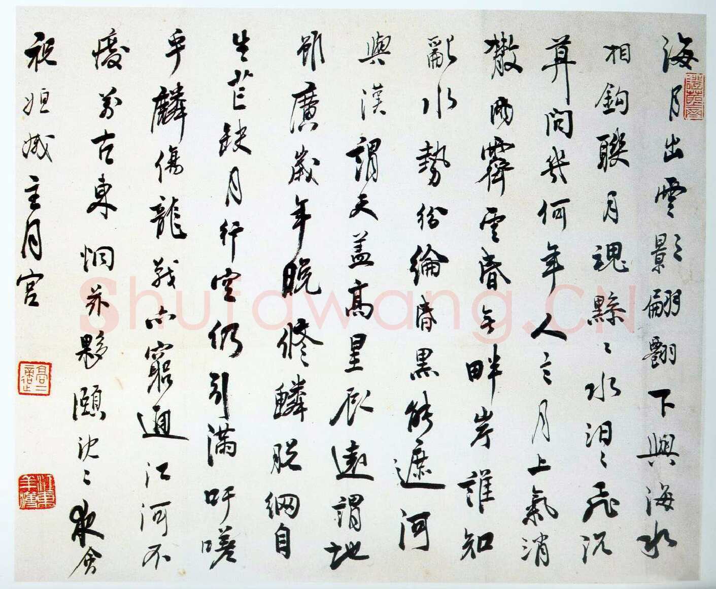 高二适行草手札