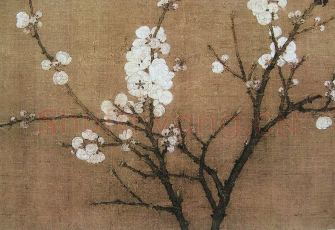 赵佶《五色鹦鹉图》绢本设色 53.3×125.1cm 美国波士顿艺术博物馆藏