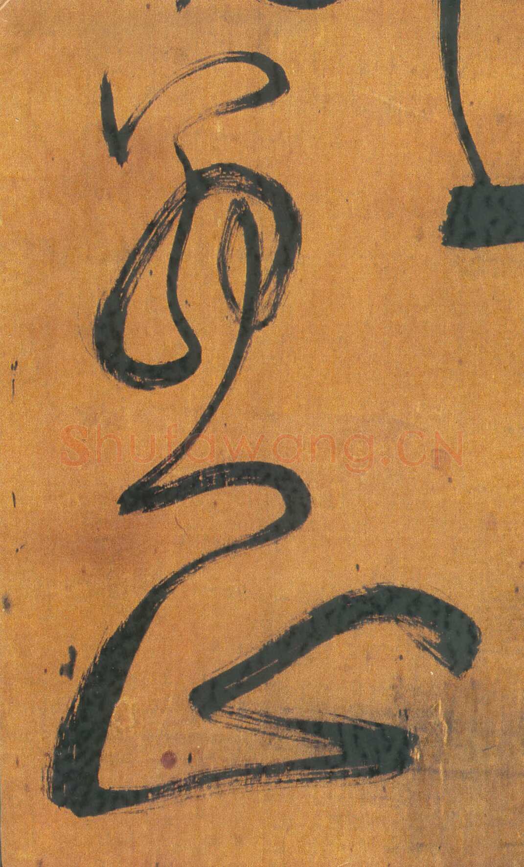 王铎《行草五言律诗轴》绫本 纵262厘米、55厘米。 上海朵云轩藏