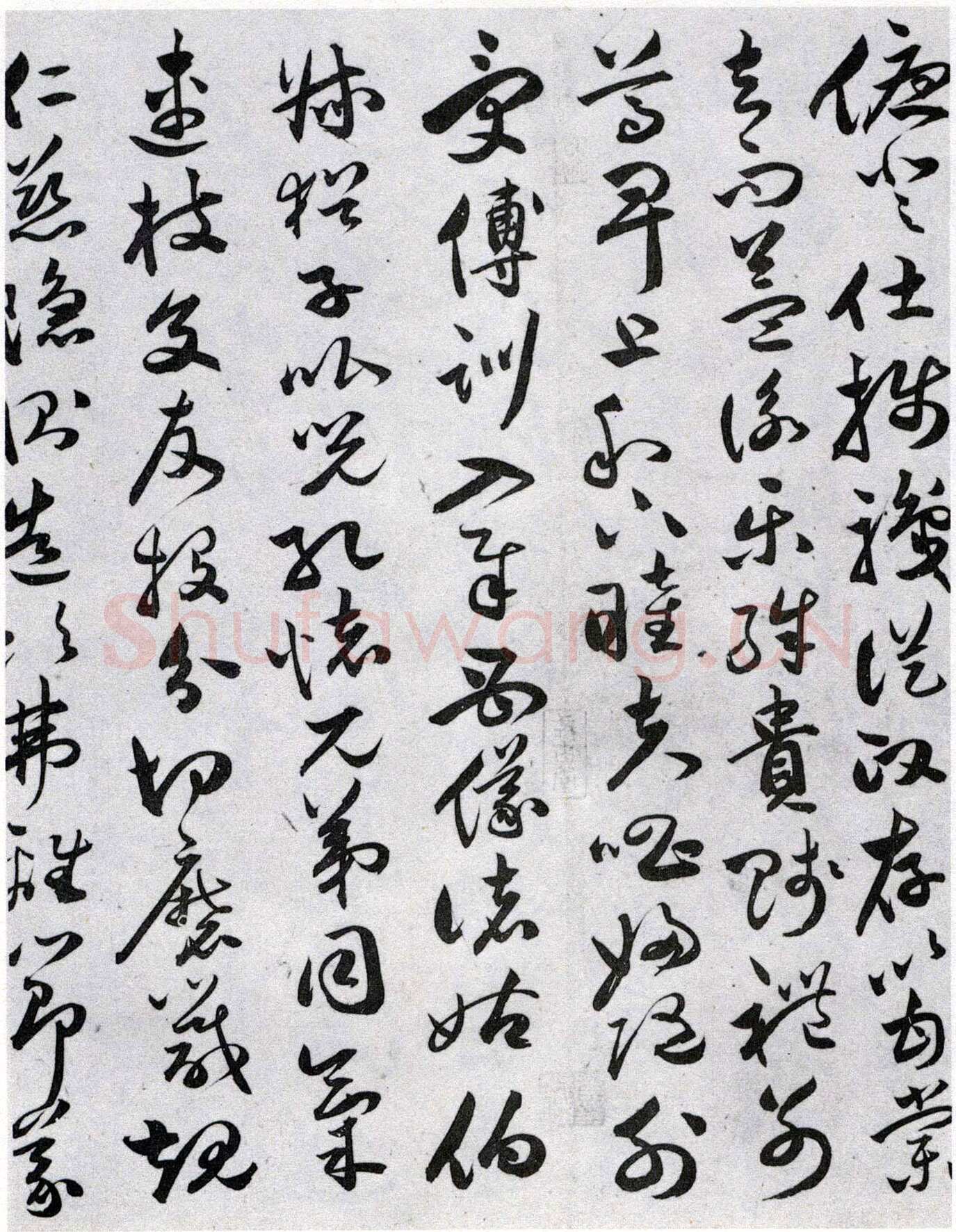 祝允明《草书千字文》纸本 纵31.1cm 横372.9cm 台北故宫博物院藏