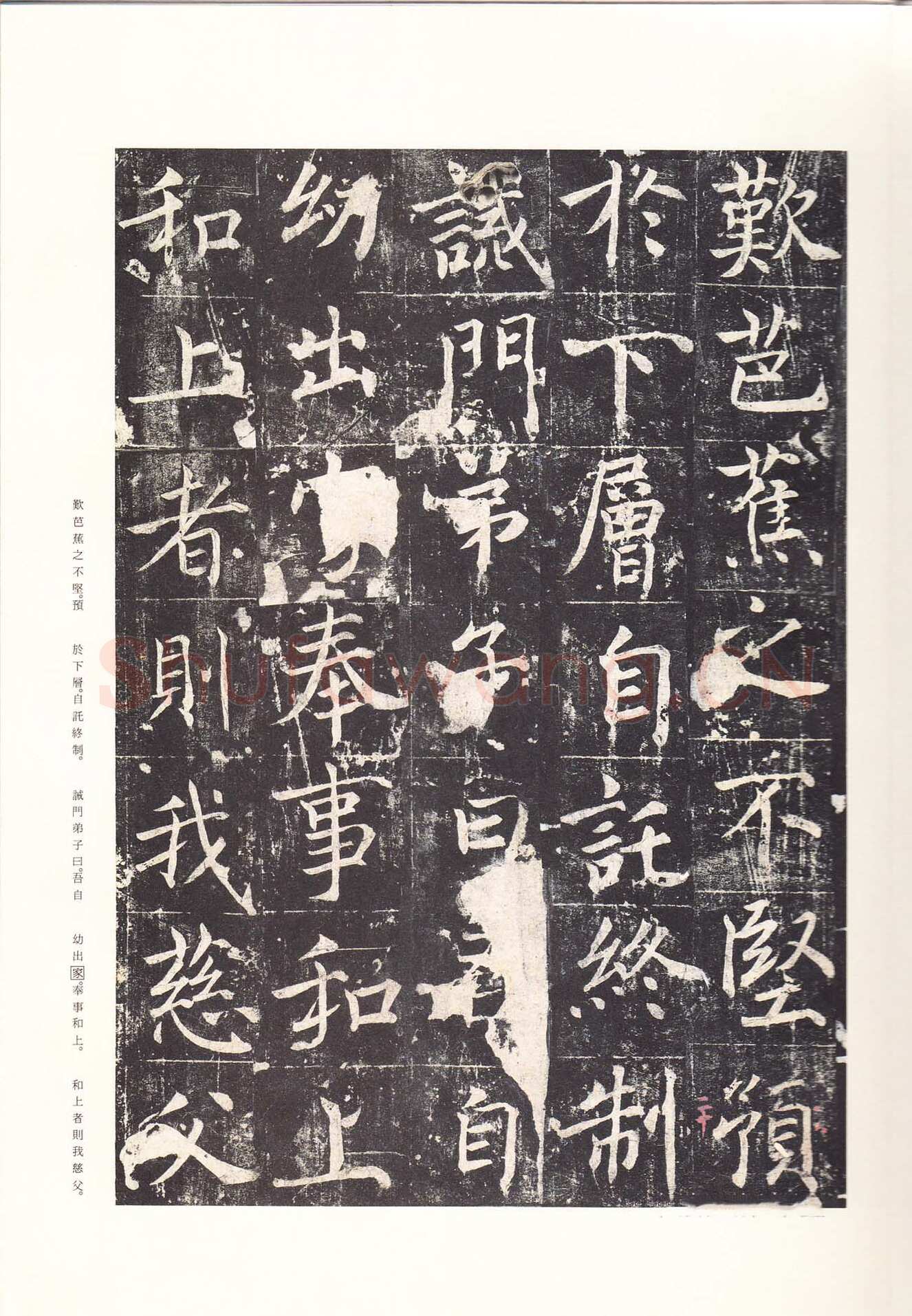 魏栖梧《善才寺碑》
