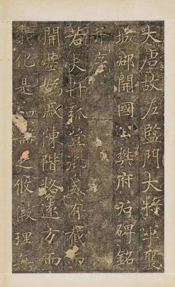 樊兴碑此碑又名《樊府君碑》,摘自唐朝樊兴碑