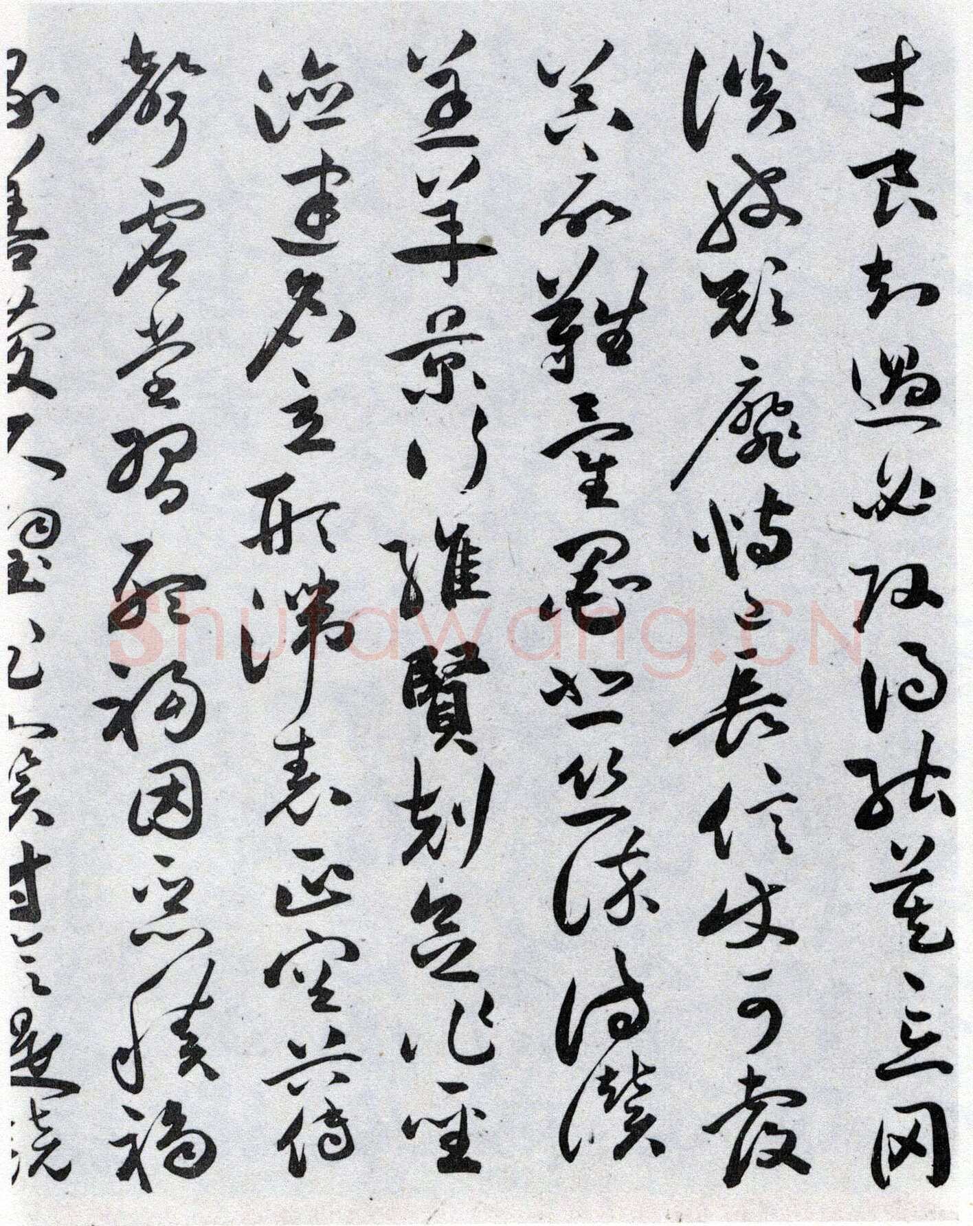 祝允明《草书千字文》纸本 纵31.1cm 横372.9cm 台北故宫博物院藏