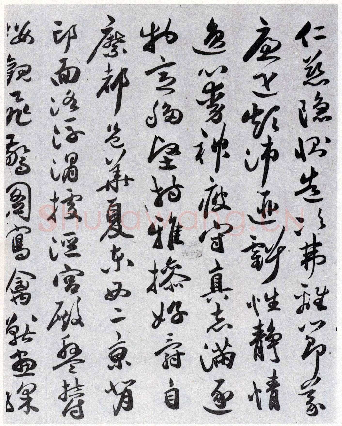 祝允明《草书千字文》纸本 纵31.1cm 横372.9cm 台北故宫博物院藏