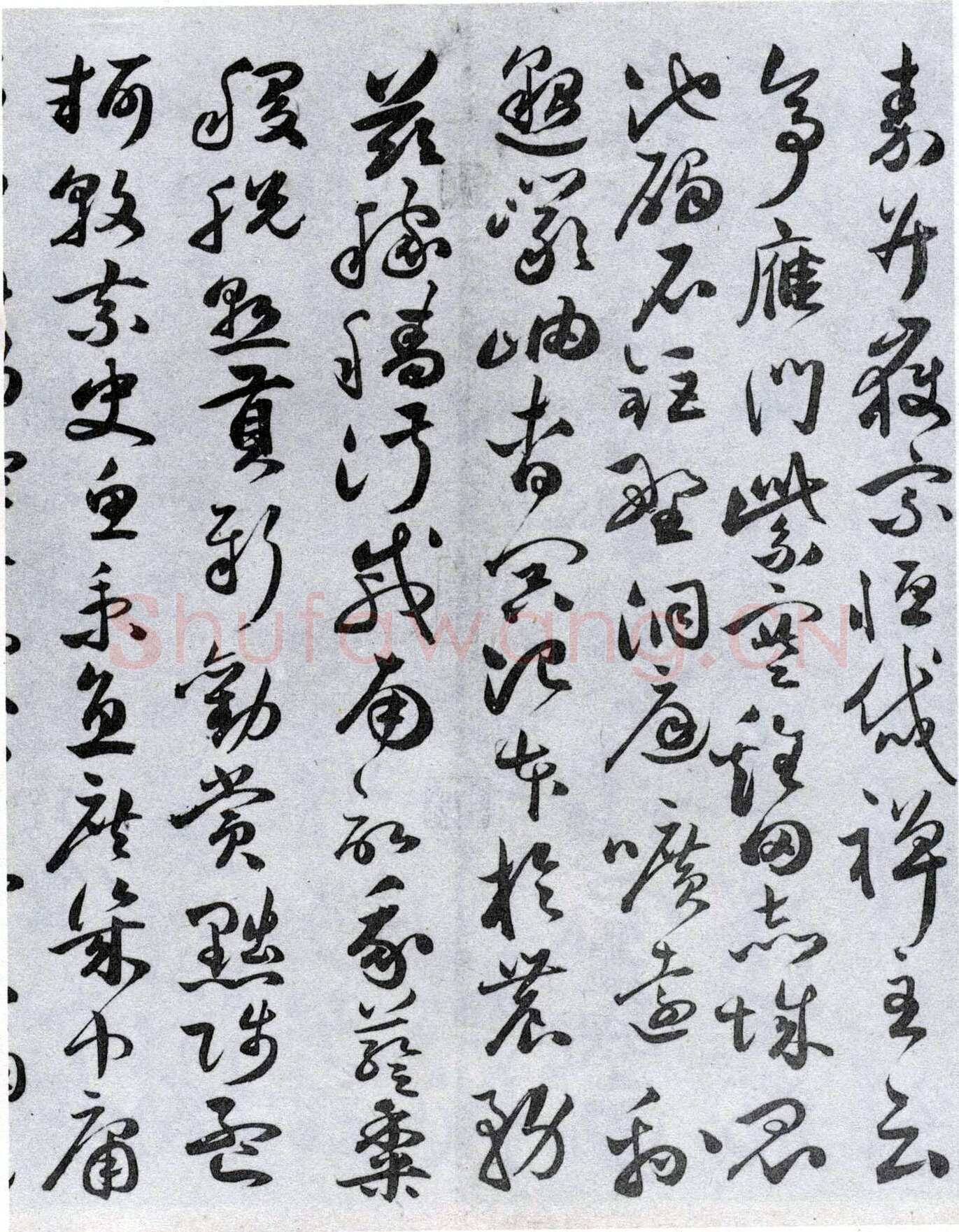 祝允明《草书千字文》纸本 纵31.1cm 横372.9cm 台北故宫博物院藏