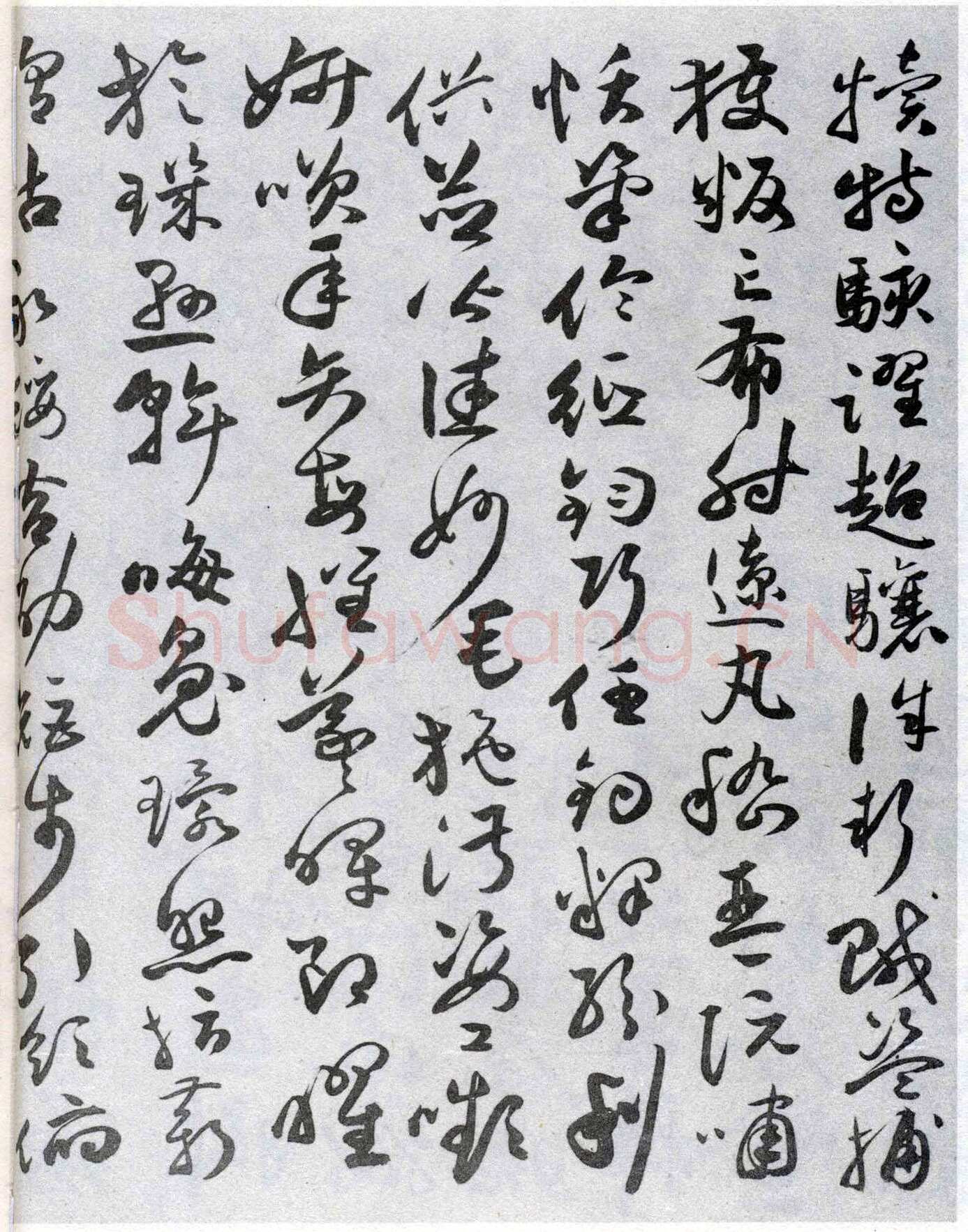 祝允明《草书千字文》纸本 纵31.1cm 横372.9cm 台北故宫博物院藏