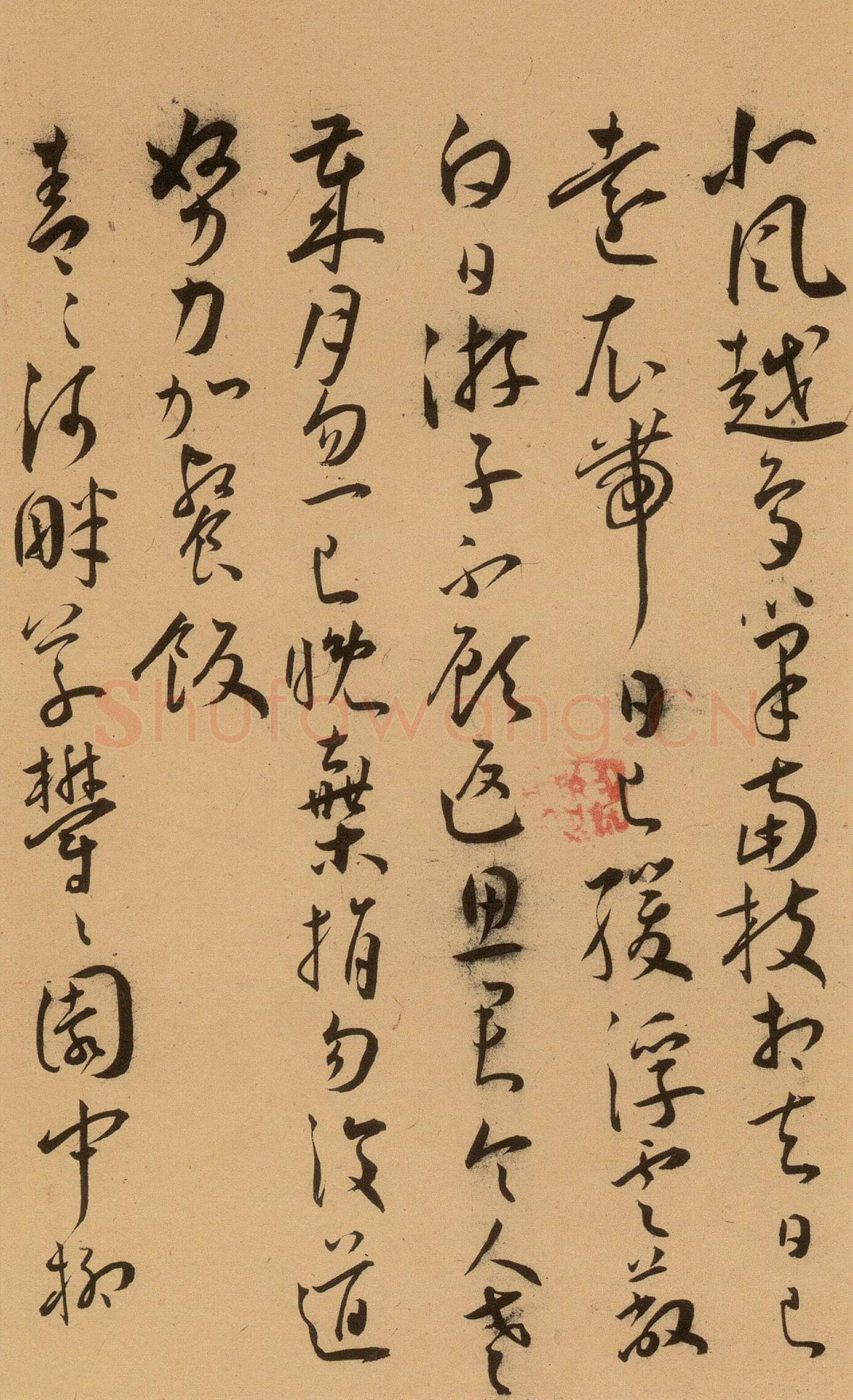 王宠《草书古诗十九首卷》纸本 草书 29.3×380.1cm 上海博物馆藏