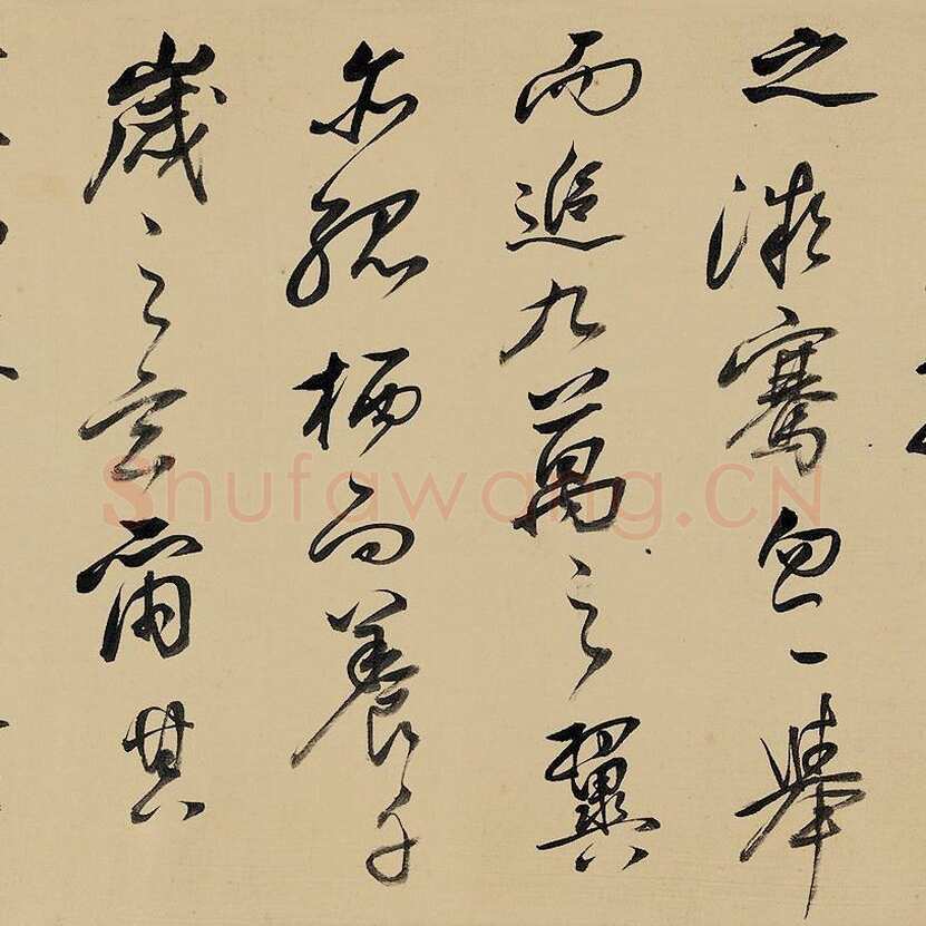 祁豸佳《画鹤赋》24.6×384.5cm，嘉德2013秋拍