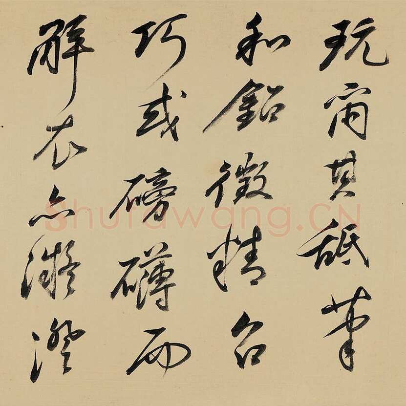 祁豸佳《画鹤赋》24.6×384.5cm，嘉德2013秋拍