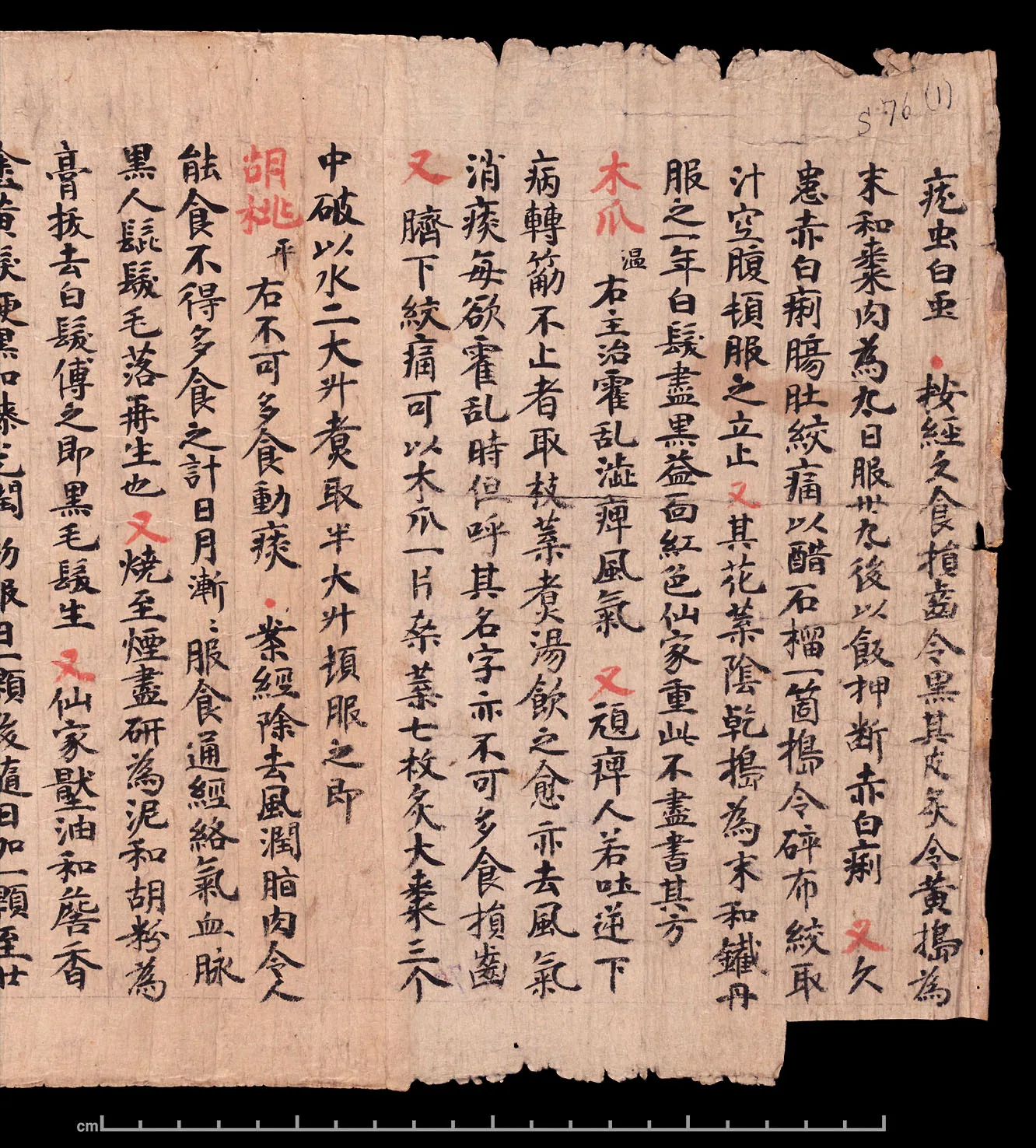 敦煌书法敦煌书法作品,摘自东晋至北宋食疗本草
