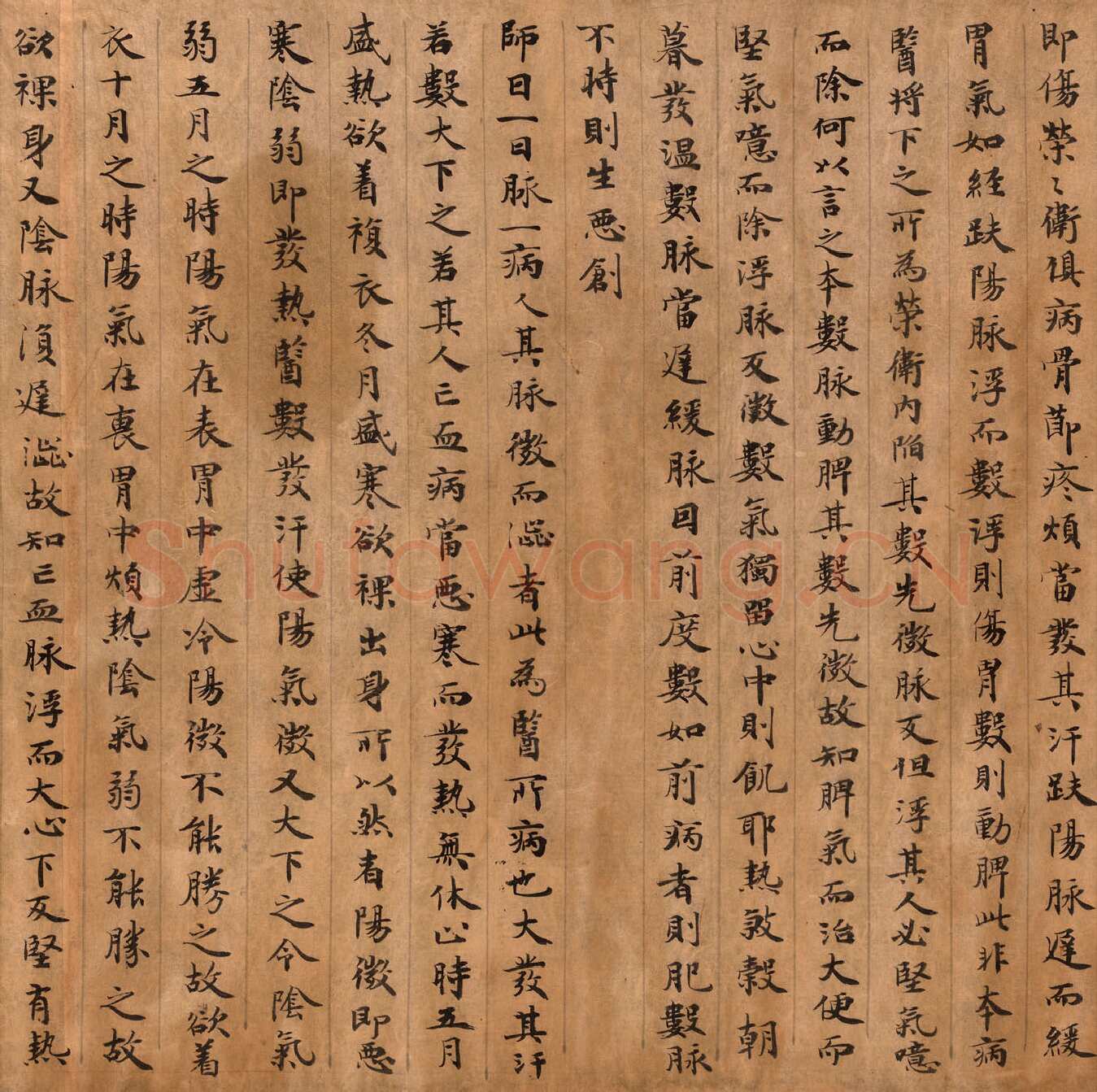 敦煌书法敦煌书法作品,摘自东晋至北宋医药文献