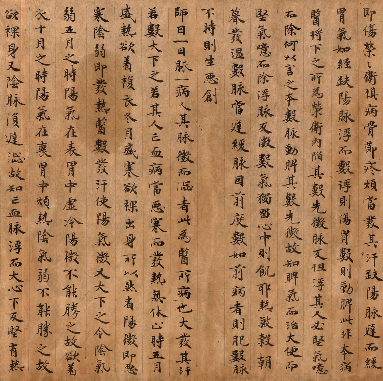 敦煌书法敦煌书法作品,摘自东晋至北宋医药文献