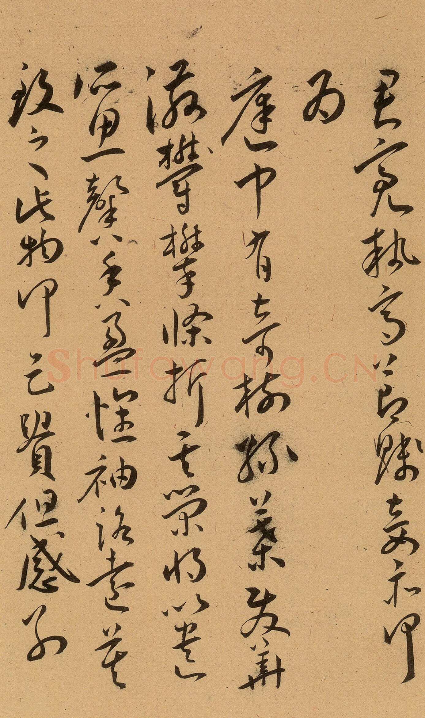 王宠《草书古诗十九首卷》纸本 草书 29.3×380.1cm 上海博物馆藏