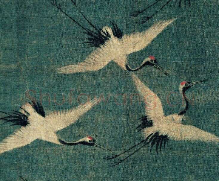 赵佶《瑞鹤图卷》绢本设色 51×138.2cm 辽宁省博物馆藏