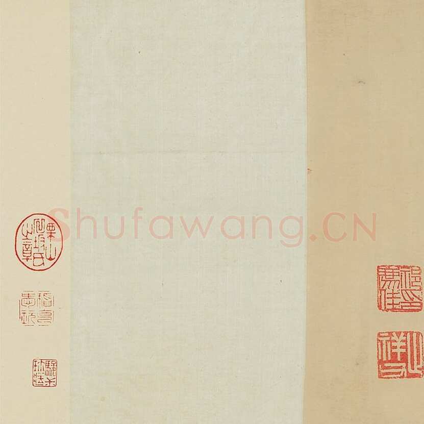 祁豸佳《画鹤赋》24.6×384.5cm,嘉德2013秋拍