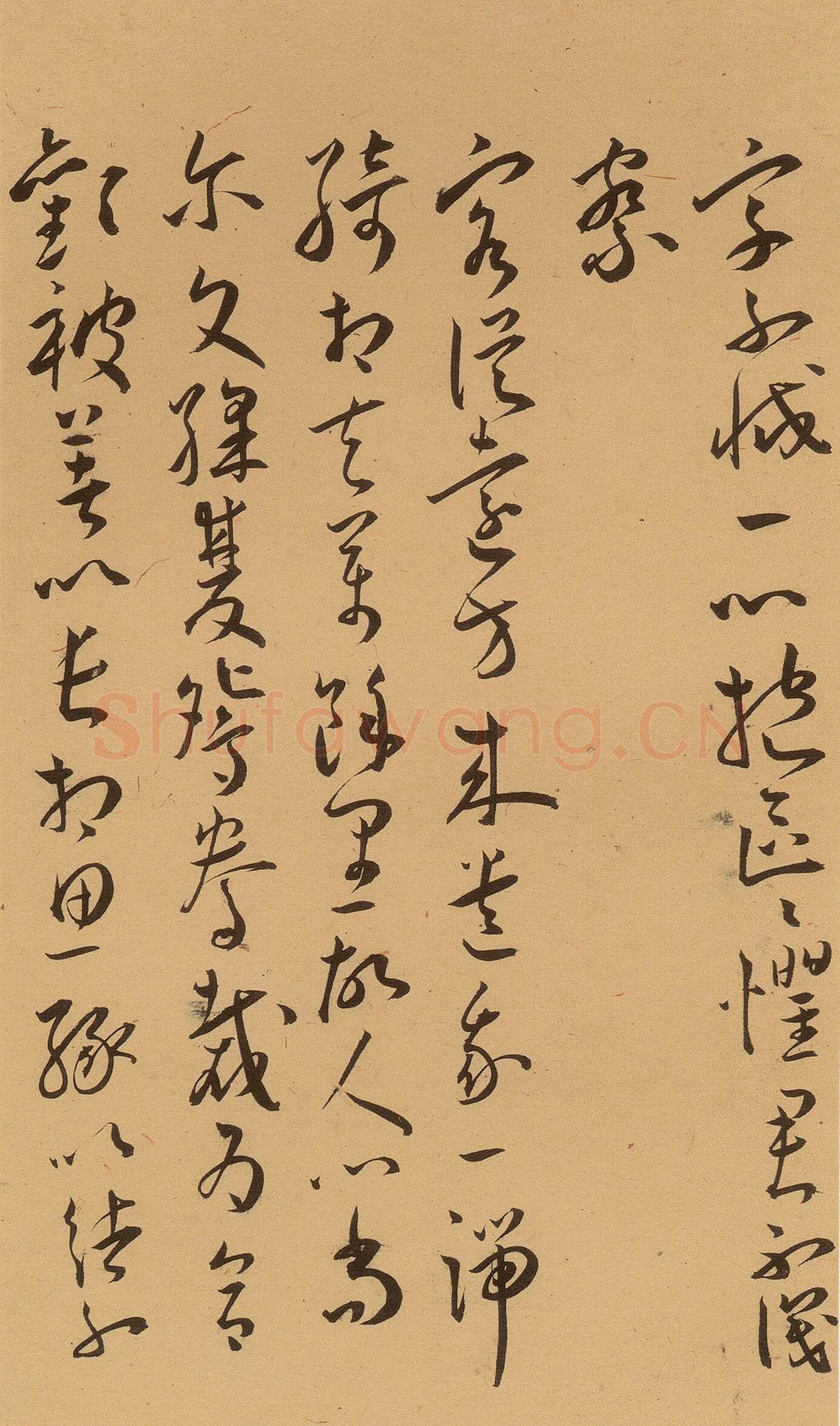 王宠《草书古诗十九首卷》纸本 草书 29.3×380.1cm 上海博物馆藏