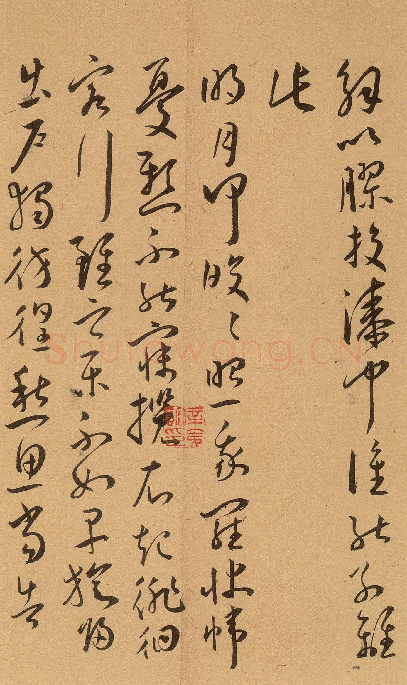 王宠《草书古诗十九首卷》纸本 草书 29.3×380.1cm 上海博物馆藏