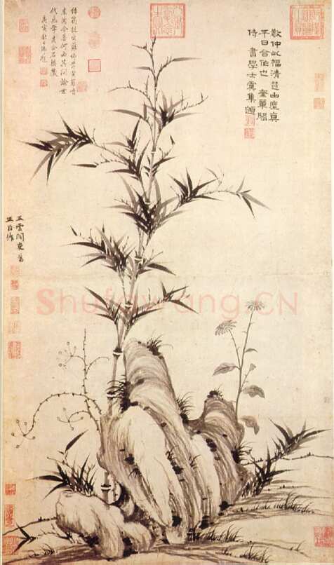柯九思绘画