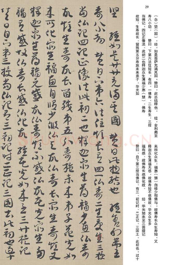 敦煌书法敦煌书法作品,摘自东晋至北宋唐人草书法华经玄赞卷