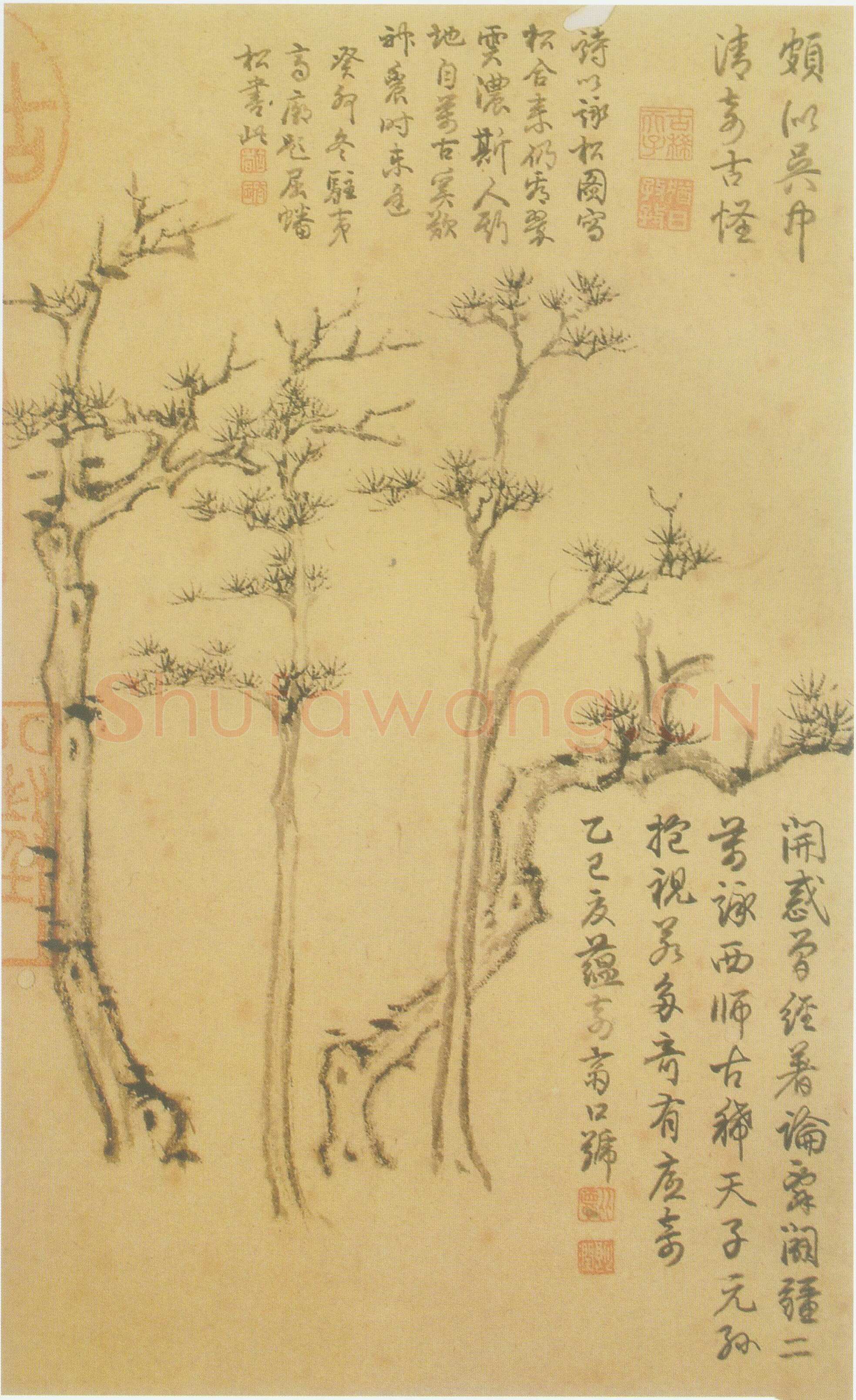 倪瓒云林画谱册