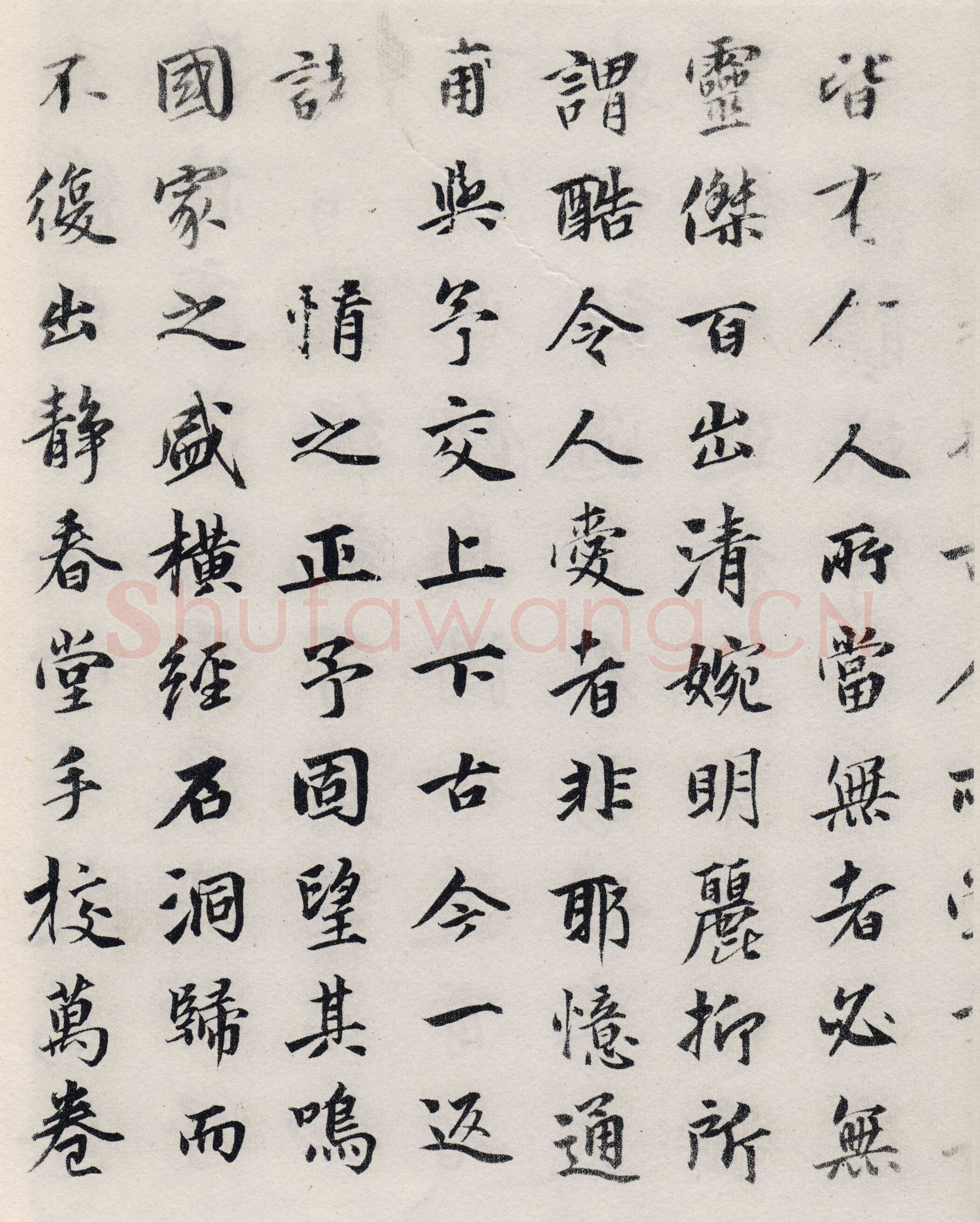 龚璛《静春堂诗序卷》纸本行楷书 31.2×151cm 北京故宫博物院藏