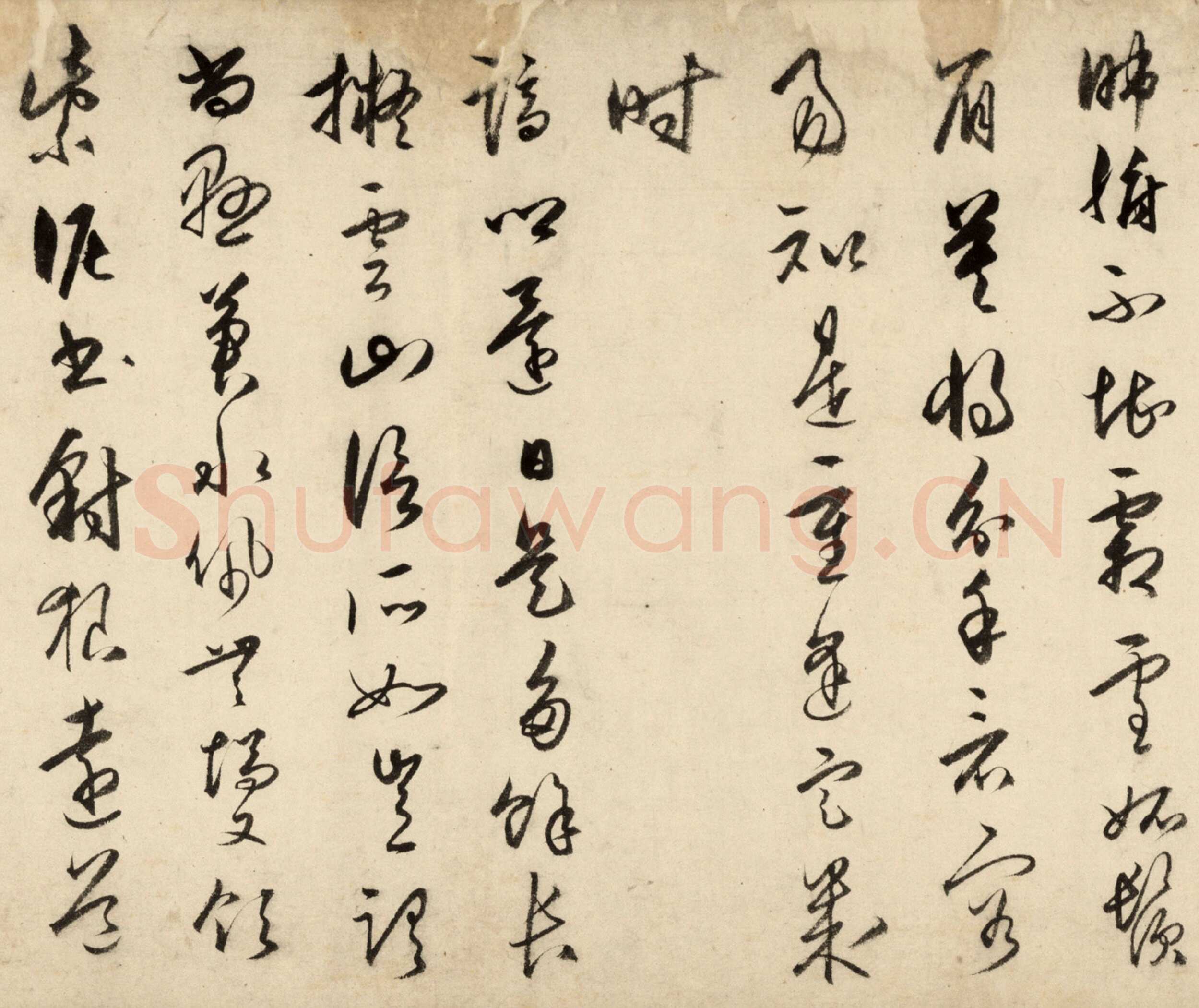 王守仁《龙江留别诗》纸本 草书 28.1×296.6cm 正德十一年(1516)北京故宫博物院藏
