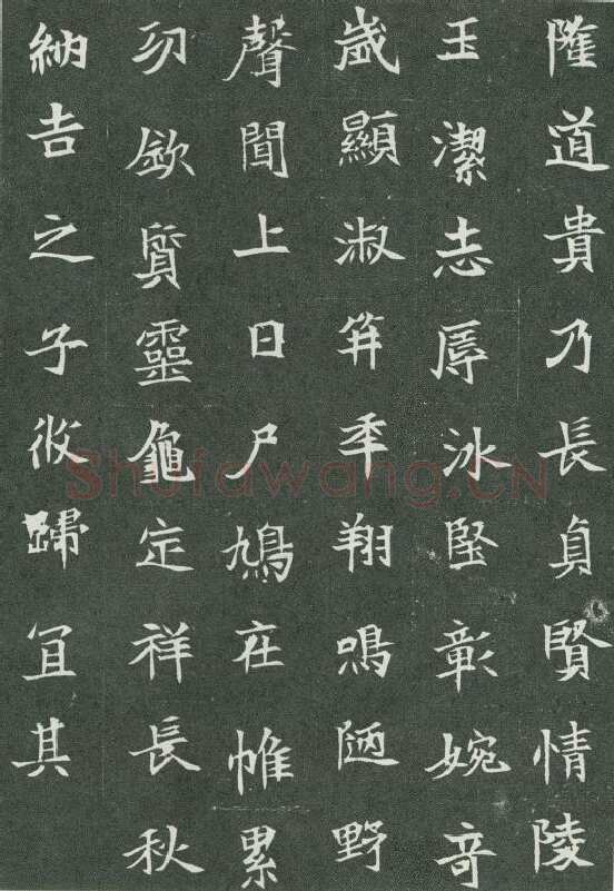 司马显姿墓志前秦北朝碑刻碑拓,摘自前秦北朝司马显姿墓志(全本)
