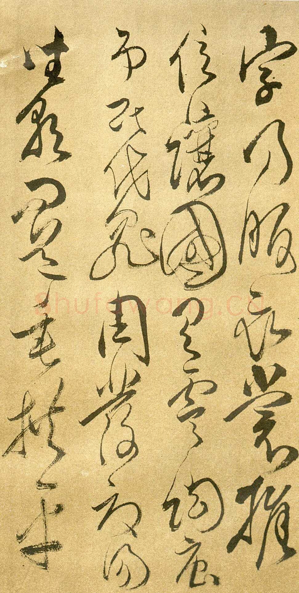 傅山《草书千字文》册 共12页 纸本 24.5×13cm 山西省博物院藏