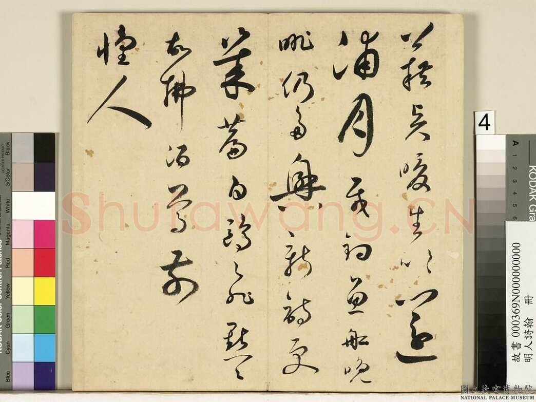王逢元《七言律诗轴、草书自书诗册、跋陆治写生册》
